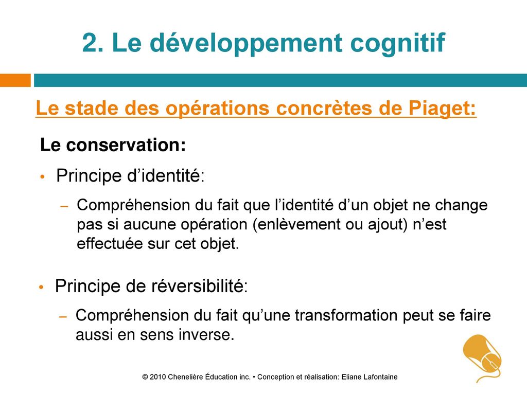 La d veloppement physique et cognitif de l enfant de six onze